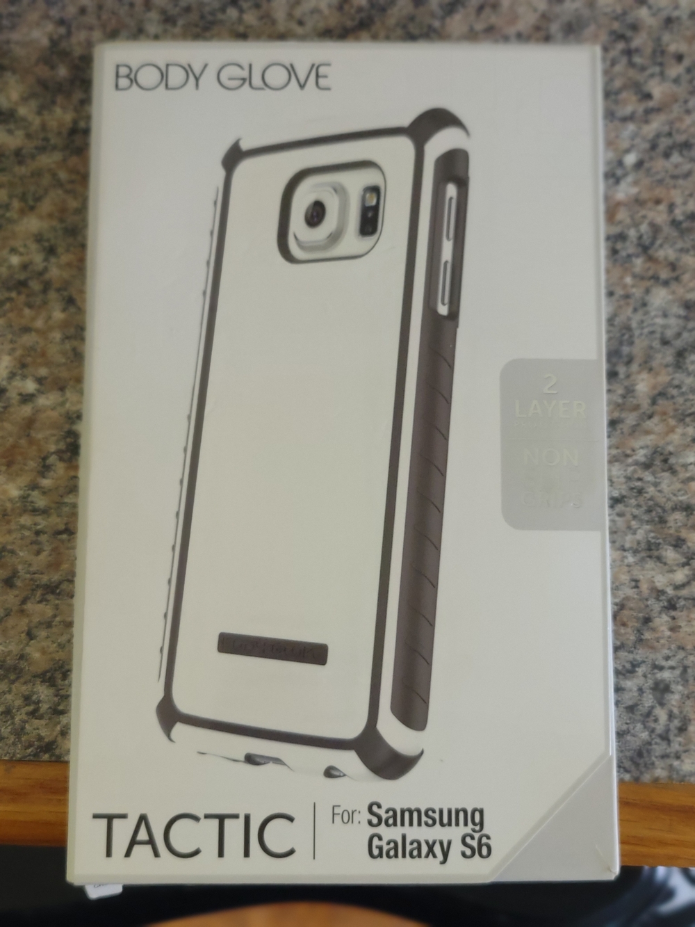 Body Glove Tactic Case for Samsung Galaxy S6 - White and Black